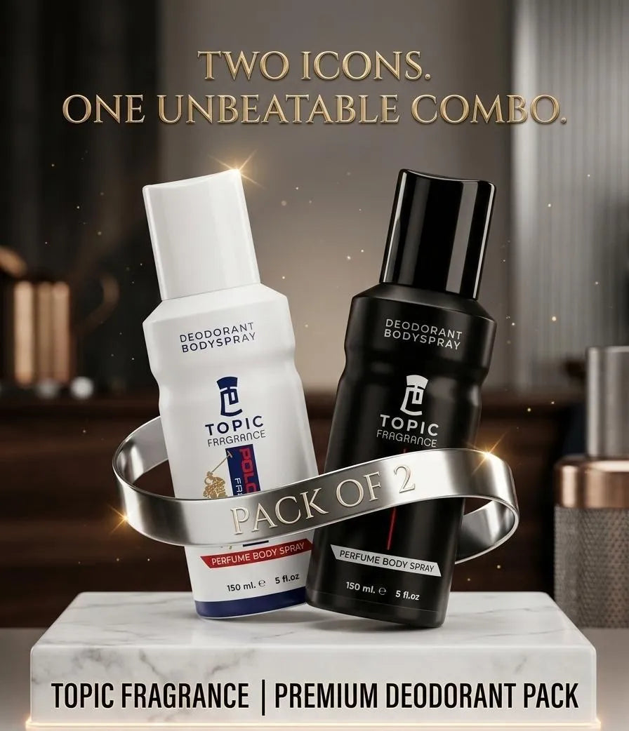 Topic Breathable Body Spray Pack of 2