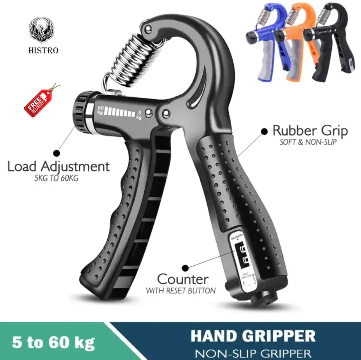 Histro Automatic Counting Hand Gripper 5-60kg