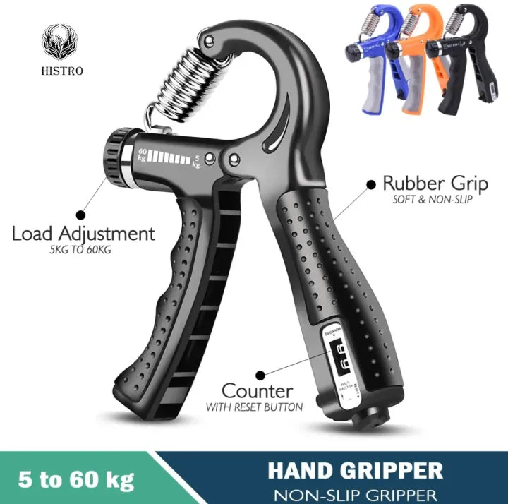 Histro Automatic Counting Hand Gripper 5-60kg
