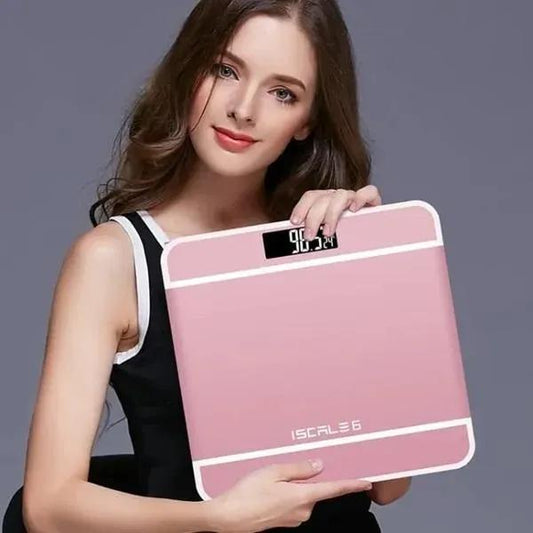 Toughened Glass Digital Weight Scale 120Kg Multicolor Lightweight