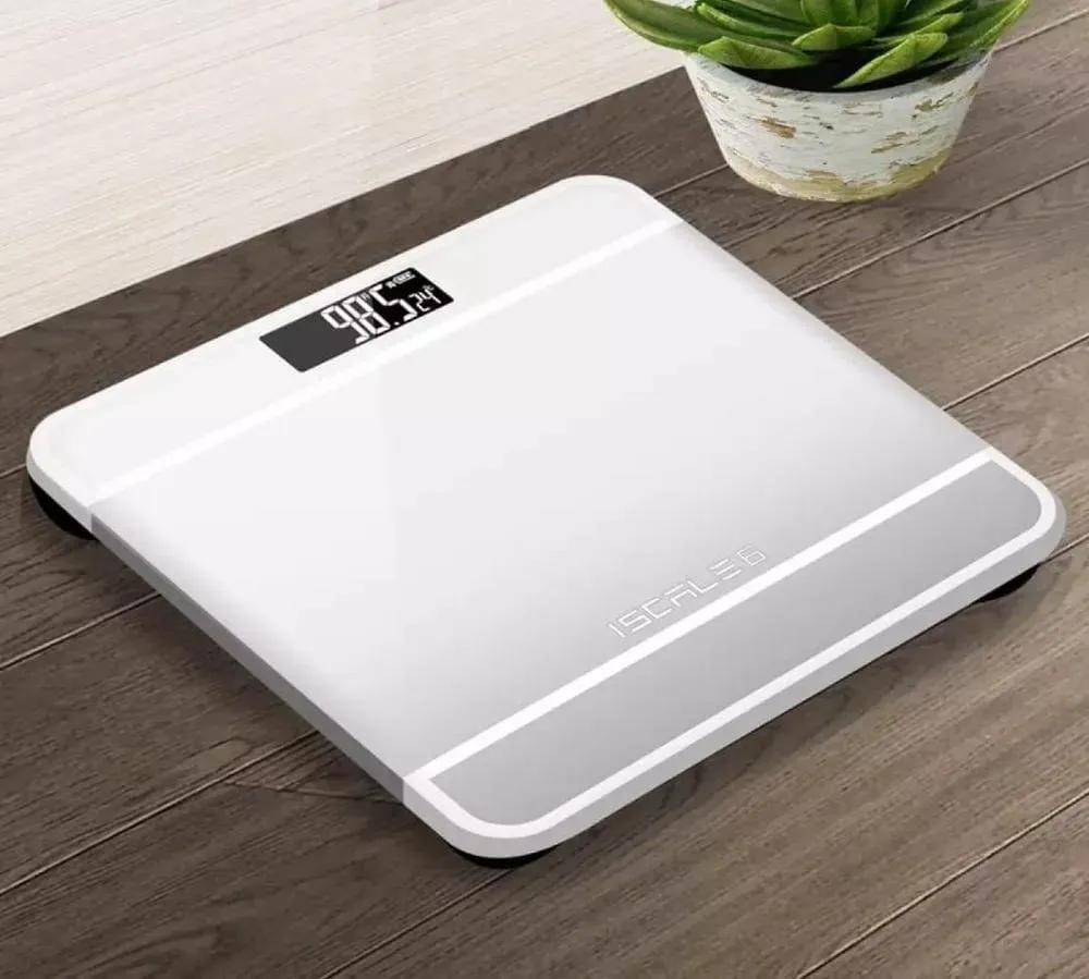Toughened Glass Digital Weight Scale 120Kg Multicolor Lightweight